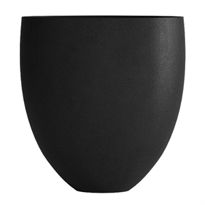Кашпо CONCRETIKA BARREL NERO низкое 23141