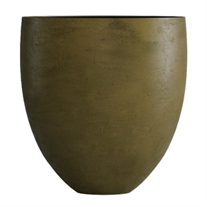 Кашпо CONCRETIKA BARREL AVOCADO GREEN низкое 23118