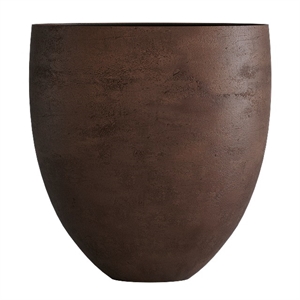 Кашпо CONCRETIKA BARREL COFFEE низкое 23125