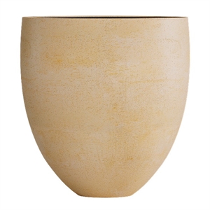 Кашпо CONCRETIKA BARREL LEMON CLAY низкое 23140