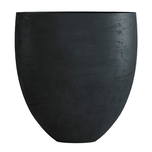 Кашпо CONCRETIKA BARREL ANTRACITE низкое 23117