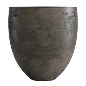 Кашпо CONCRETIKA BARREL BREZENT GREY низкое 23121