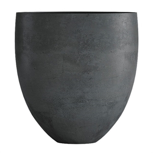 Кашпо CONCRETIKA BARREL SMOKEY BLUE низкое 23150