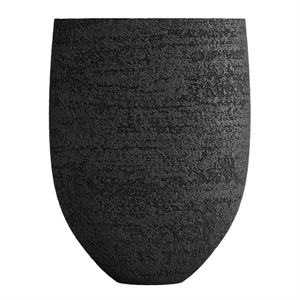 Кашпо CONCRETIKA BARREL EROSIA BLACK 23167