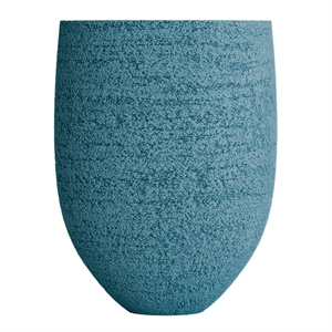 Кашпо CONCRETIKA BARREL EROSIA BLUE 23168