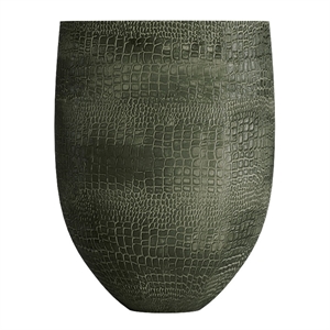 Кашпо CONCRETIKA BARREL CAYMAN GREEN 38450