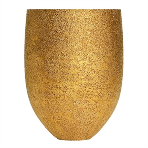 Кашпо CONCRETIKA BARREL RICH GOLD 38447