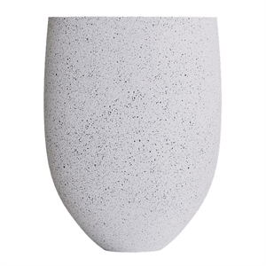 Кашпо CONCRETIKA BARREL EGG WHITE 38454
