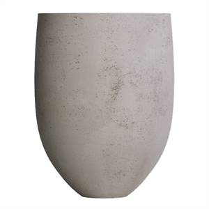 Кашпо CONCRETIKA BARREL CONCRETE WHITE 23164