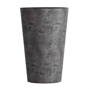 Кашпо CONCRETIKA CRATER CONCRETE GREY DARK высокое 22947