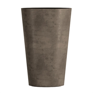 Кашпо CONCRETIKA CRATER SMOKEY GREY высокое 31199