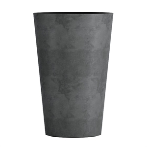 Кашпо CONCRETIKA CRATER SMOKEY BLUE высокое 22971