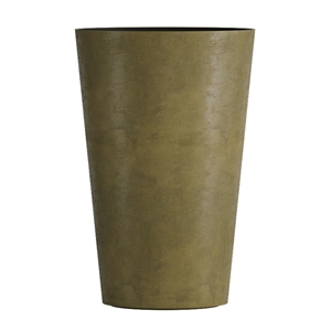 Кашпо CONCRETIKA CRATER AVOCADO GREEN высокое 22939