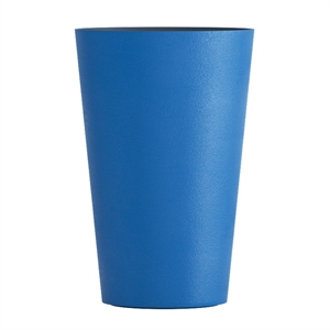 Кашпо CONCRETIKA CRATER DARK BLUE высокое 38673