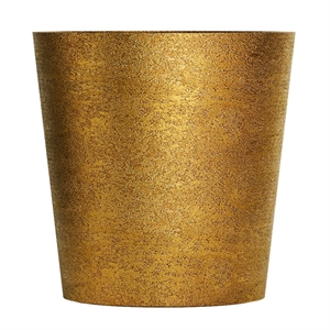 Кашпо CONCRETIKA CRATER RICH GOLD большое 38655