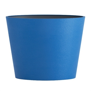 Кашпо CONCRETIKA CRATER DARK BLUE 38647