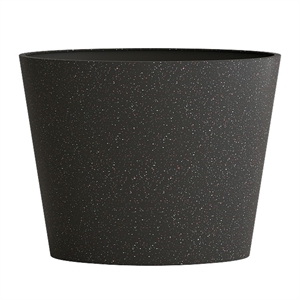 Кашпо CONCRETIKA CRATER EGG BLACK 38648
