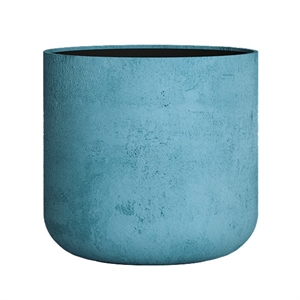 Кашпо CONCRETIKA TOPPER BLUE SKY низкое 31293