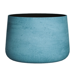 Кашпо CONCRETIKA CONE BLUE SKY низкое 31472