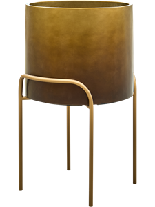 Кашпо Baq gradient elevated cylinder high matt (+ voet) (Nieuwkoop Europe) 39111