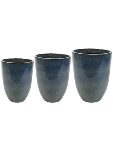 Кашпо Rico vase (набор 3 шт) (Nieuwkoop Europe) 39187