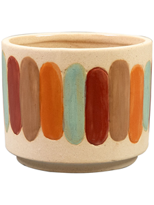 Кашпо Anna pot striped (Nieuwkoop Europe) 39233