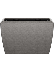Кашпо Capi arc granite planter rectangle высокое 39276