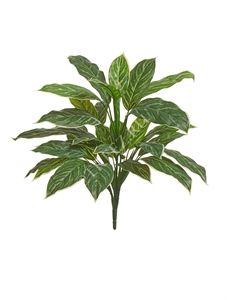 Аглаонема Страйпс куст большой бело-зелёный (искусственный) Treez Collection 39306