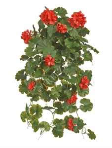 Герань ампельная красная (UV-фильтр) (искусственная) Treez Collection 39310