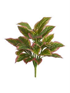 Диффенбахия нежно-зелёно-розовая куст (искусственная) Treez Collection 39315