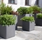 Кашпо CONCRETIKA КВАДРО БАЗАЛЬТ 41589 - фото 102994