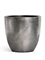 Кашпо TREEZ Effectory Metal Округлый конус Стальное серебро 43764 - фото 106014