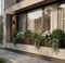 Кашпо CONCRETIKA ЭРКЕР ДАРК БРАУН 45063 - фото 109097