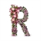БУК R03 Декоративная Буква "R" с цветами (48х8хh88) - фото 55127