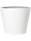 Кашпо Fiberstone glossy white bucket (Pottery Pots) - фото 66767