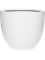 Кашпо Fiberstone glossy white jesslyn (Pottery Pots) - фото 66773