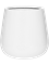 Кашпо Fiberstone glossy white pax (Pottery Pots) - фото 66786