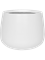 Кашпо Fiberstone matt white kevan (Pottery Pots) - фото 66873