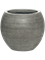 Кашпо Fiberstone ridged dark grey abby horizontal (Pottery Pots) - фото 66900