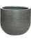 Кашпо Fiberstone ridged dark grey cody horizontal (Pottery Pots) - фото 67055