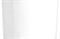 Кашпо TREEZ Effectory Gloss высокая трапеция белый глянцевый лак 3836 - фото 69326