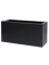 Кашпо Polycube anthracite rectangle (Nieuwkoop Europe) - фото 69795