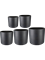 Кашпо Giedo pot (набор 5 шт) (Nieuwkoop Europe) 24010 - фото 70491