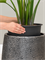 Кашпо Baq opus hit darcy серебряное (with технический горшок) (Nieuwkoop Europe) 10263 - фото 70890
