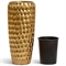 Кашпо TREEZ Effectory Metal Высокий конус Design Cells 31684 - фото 75838