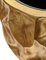 Кашпо TREEZ Effectory Metal Округлая чаша Design Сrumple 31686 - фото 75899
