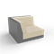 Угловой модуль Quarter modular с подушками 32381 - фото 81924