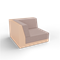 Угловой модуль Quarter modular с подушками 32381 - фото 81970