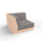 Угловой модуль Quarter modular с подушками 32381 - фото 81971