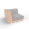 Угловой модуль Quarter modular с подушками 32381 - фото 81972